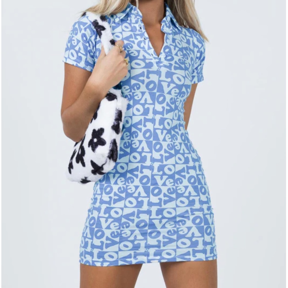 NWT Motel Jeeves Love Checker Dress